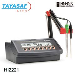 HI2221专业实验室pH/ORP/温度测定仪